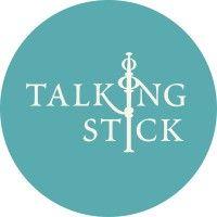 talking stick digital logo image