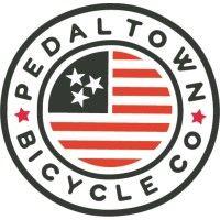 pedaltown bicycle company logo image