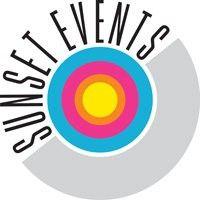 sunset events logo image