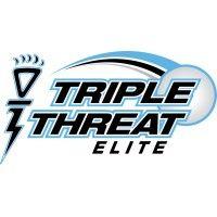 triple threat elite lacrosse logo image