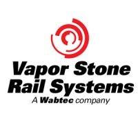 vapor stone rail systems, a wabtec company logo image