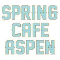 spring cafe aspen - new york city logo image