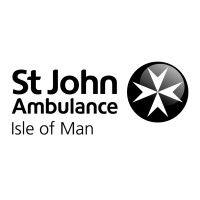 st john ambulance isle of man logo image