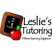 leslie's tutoring logo image