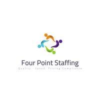 four point staffing logo image