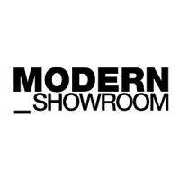 modern showroom logo image