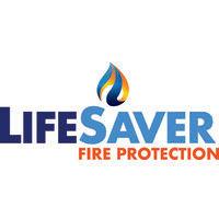 lifesaver fire protection logo image