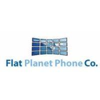 the flat planet phone company logo image