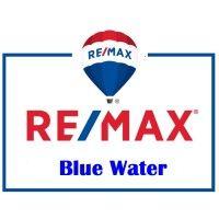 re/max blue water logo image