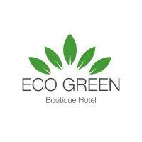 eco green boutique hotel logo image