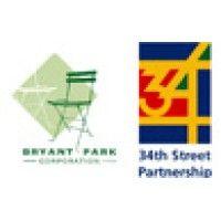 bryant park corporation / 34th street partnership logo image