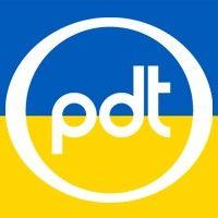 pdt, an astronics company logo image