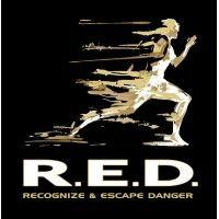 r.e.d. - recognize & escape danger logo image