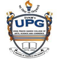 usha pravin gandhi college of arts, commerce and science logo image