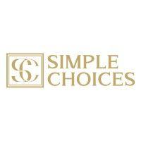 simple choices real estate logo image