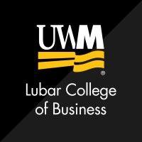 lubar college of business logo image