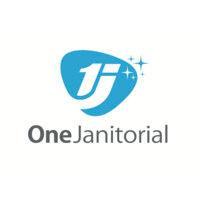 one janitorial logo image