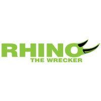 rhino the wrecker logo image