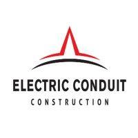 electric conduit construction logo image