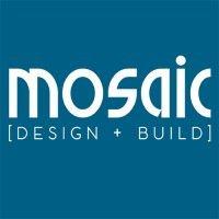 mosaic [design + build] logo image