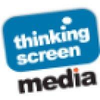 thinking screen media logo image