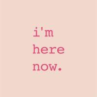 i'm here now films logo image