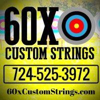 60x custom strings logo image