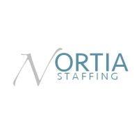 nortia staffing - human resources, accounting  and administrative staffing logo image