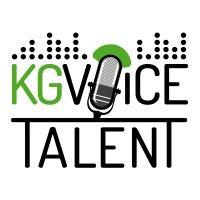 kg voice talent logo image