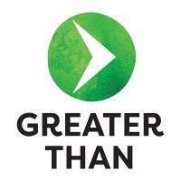 greater than