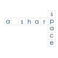 a sharp space logo image