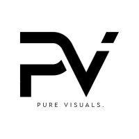 pure visuals media logo image