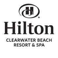 hilton clearwater beach resort & spa logo image