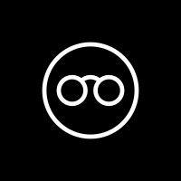 black optical logo image