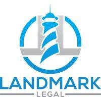 landmark legal logo image