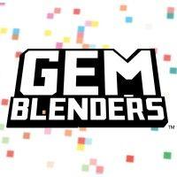 gem blenders trading card game logo image