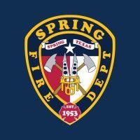 spring fire department logo image