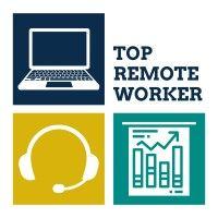 top remote worker logo image