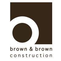 brown & brown construction, inc. logo image