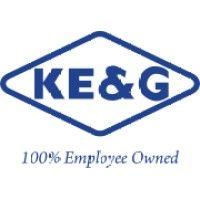 ke&g construction, inc. logo image