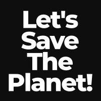 let's save the planet! logo image