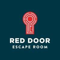 red door escape room logo image