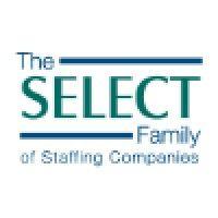 the select family of staffing companies logo image