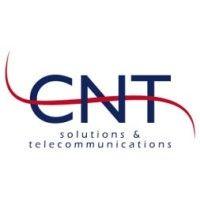 cnt solutions e telecommunications logo image