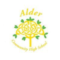 alder community high school logo image