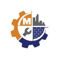 modern construction and facilities maintenance logo image