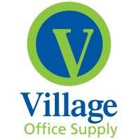 village office supply logo image