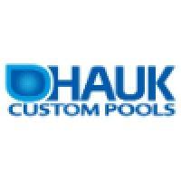 hauk custom pools logo image