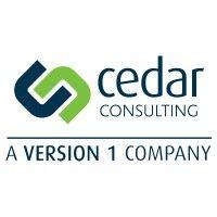 cedar consulting (now version 1) logo image