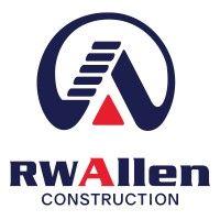 rw allen construction logo image